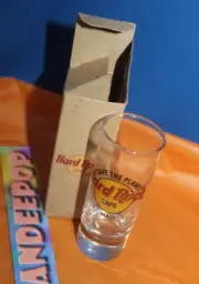 Hard Rock Cafe Souvenir Shot Glass Maui Hawaii