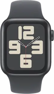 Apple Watch SE GPS 40mm Midnight Aluminium - Midnight Sport Band - S/M
