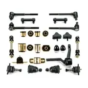 Black Poly Front Suspension Kit Oval For 1964 - 1970 Pontiac GTO Tempest LeMans