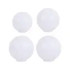 Outdoor Globe Lamp Shade Round Ball Lampshade for Lamp Posts Accessories