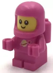 Lego New Spacebaby Classic Space Dark Pink Baby Infant Figure