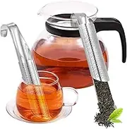 Stainless Steel Tea Infuser Spoon, Mesh Tea Strainer for Loose Leaf Tea, Easy to Use Tea Ball