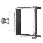 Boat Roller Bracketry Clamp on Stem Adjusters 50mmx50mm Trailer Caravan Part