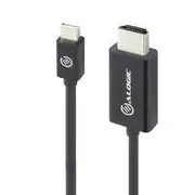 Alogic 1m Elements Series Mini DisplayPort to HDMI Cable - Male to Male