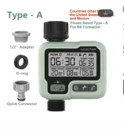 HCT-322 Automatic Water Timer Garden Digital Irrigation Machine Intelligent Spri