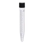 Eisco Labs 15ml Graduated Centrifuge Tube with Screw Cap - Borosilicate Glass