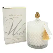 Candle SOY Jar Diamond 450g Coconut Vanilla White