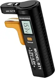 Portable Battery Checker | Battery Tester | Portable Battery Tester | Household Battery Tester | Battery Life Tester | Battery Life Tester Lightweight & General for AAA Aa Household Batteries