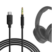 Geekria Type-C Audio Cable for Skullcandy Hesh Evo, Hesh ANC, Hesh 3, Hesh 2