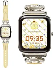 GREEN HOUSE Smart Watch Sanrio Characters Pompompurin GH-SMWL-PN Yellow JPN NEW