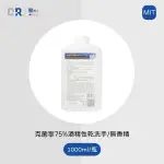 【醫博士專營店】克菌寧酒精性乾洗手液75% 1000ML (壓頭須加購)