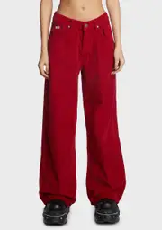 [The Ragged Priest] Red Cord Release Jeans