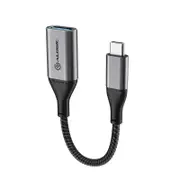 Alogic ULCAA-SGR 15cm Super Ultra USB-C to USB-A Adapter - Space Grey Charge, Sync & Power