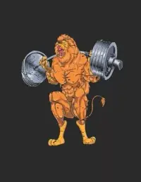在飛比找博客來優惠-Funny Animal Workout - Lion Sq