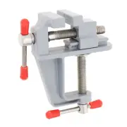 Miniature Vise Small Jewelers Hobby Clamp On Table Bench Tool Vice Aluminum US