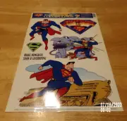 17" x 11 1/2" Superman The Animated Series Multi-Window Decorations Color-Clings