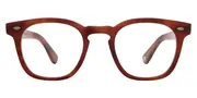 Garrett Leight BYRNE VINBRT Men's Glasses Tortoiseshell Size 46 - Private Health Rebate - Blue Light Block Available