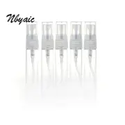 5pcs Empty Decant Perfume Bottle Glass Atomizer Portable Refillable 2/3/5/10ml