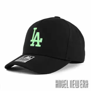 【MLB Old Fashioned Cap】LA 道奇 經典黑 夜光 卡車帽 老帽 【ANGEL NEW ERA 】