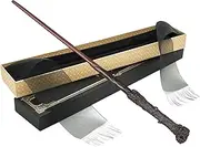 Wizard Wands Magic Wand for Adult and Kids, Witch Toy Witchcraft Collection, Costume Accessories Party Favors with Gift Box