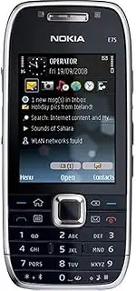 [Nokia] E75 Sim Free Mobile Phone - Silver/Black