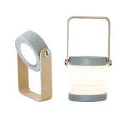 Foldable Desk Lamp with Touch Dimmer,Small USB Rechargeable Cordless Portable...