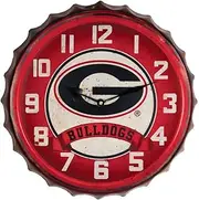 University Of Georgia Bottle Cap Clock