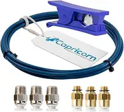 Capricorn Bowden PTFE Tubing 2M XS Series 1.75MM Filament With PC4-M6 & PC4-M10 Pneumatic Fittings & Tube Cutter for Creality Ender 3 V2/Pro/5, CR-10/10S 3D Printer