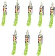 ERINGOGO 8Pcs Portable Essential Oil Roller Bottles Stylish Frosted Glass Holders for Aromatherapy Perfume DIY Oils Convenient Travel Design