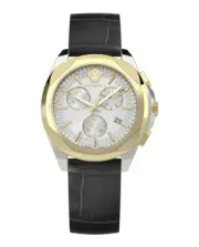 Versace Womens Medusa Chrono Two Tone 40mm Strap Fashion Watch