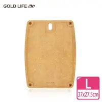 在飛比找momo購物網優惠-【GOLD LIFE》】美國原木不吸水抗菌砧板-L