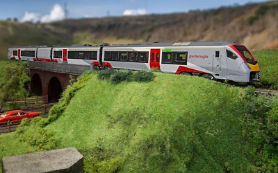 Hornby R3963 Greater Anglia Class 755/3 FLIRT 3 Car Passenger Train Set - Era 11