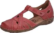 [Josef Seibel] Women's Rosalie 29 Closed Toe Sandals, Red Hibiscus, 10 US