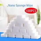 BULK 100PCS Magic Sponge Eraser Melamine Sponge Thick Cleaning Foam Home Kitchen