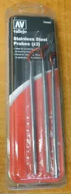 Vallejo Hobby Tools – Stainless Steel Probes (Set of 3)