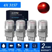 AUXITO 3157 3156 Pure Red LED Turn Signal Brake Tail Light Bulb 3047 3057R 3157R (for: Nissan)