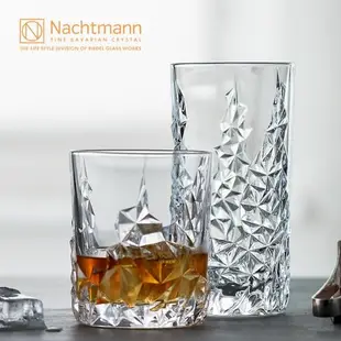 德國NACHTMANN進口水晶玻璃洋酒杯啤酒杯威士忌杯水杯家用果汁杯