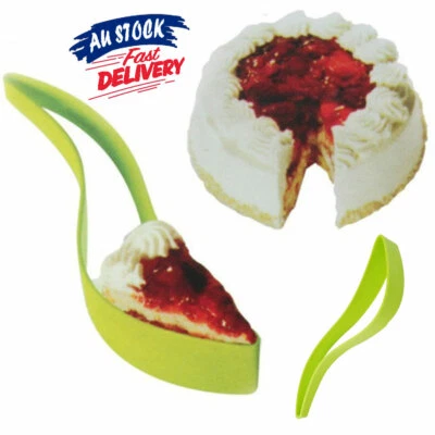 1pc Bread Slice Knife Guide Cake Slicer Sheet Home Kitchen Pie Cutter Server