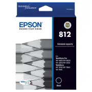 Epson 812 - Std Capacity DURABrite Ultra - Black Ink Cartridge. T05D192