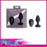Ashella Vibes - Jewel Base Vibrating Remote Control 10 Speeds Usb Butt Plug 3.5"