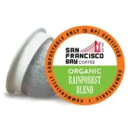 San Francisco Bay Compostable Coffee Pods - Organic Rainforest Blend 80 Ct K ...