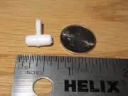 100 WHITE SINKER SLIDES NYLON FISH FINDER SLIDE (NO CLIP) FISHING RIG