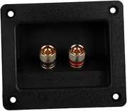 FELTECHELECTR Copper Terminal Posts for DIY Speakers Stereo Subwoofer Jack Versatile Audio Connector for Home Projects