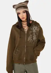 [Minga] Rue Washed Up Hoodie