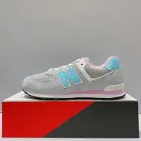 在飛比找蝦皮商城優惠-New Balance NB 574 大童 灰色 綁帶 寬楦