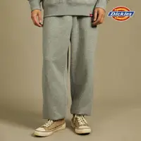 在飛比找蝦皮商城優惠-Dickies男款羽灰色品牌圖案印花抽繩褲腰舒適縮口長褲|D