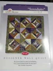 The Quilt Collection Designer Wall Quilt Kit Serendipity 30" x 30”