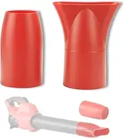 KitchenKipper Leaf Blower Flat Tip Nozzle and Flare Nozzle Tip for Milwaukee M18 2724-20 & 2724-21 Fuel Leaf Blower, Work for Drying, Blow-Drying -Leaf Blower Flat Nozzle Tip