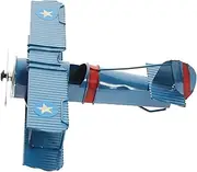 Retro Model Airplane Iron Miniature Plane Toy Vintage Decor for Adults
