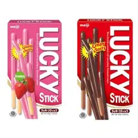 在飛比找蝦皮購物優惠-印尼 MEIJI Lucky Stick Chocolate
